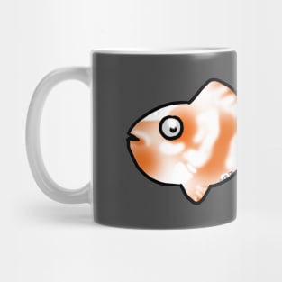 orange fish Mug